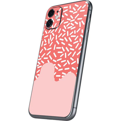 Coral Spring Sprinkles iPhone 11 Skin